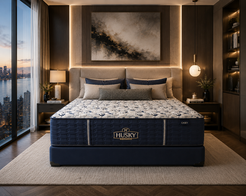 Plush mattress