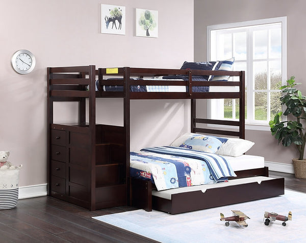 Lincoln Twin over Double Bunk Bed